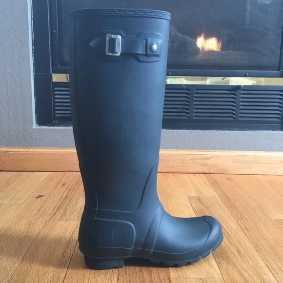 Hunter boots-Navy - Picture 4 of 5